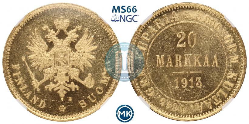 Picture 20 markkaa 1913 year S 