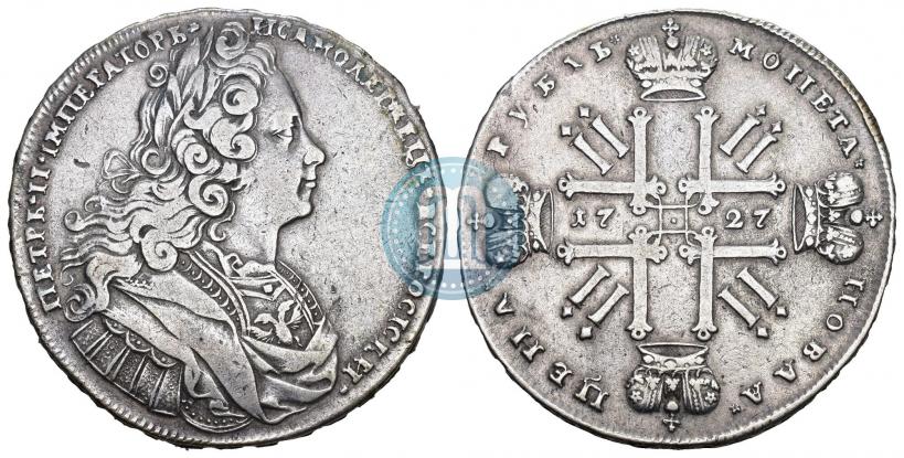 Picture 1 rouble 1728 year  "Type of 1728"