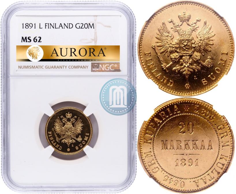 Фото 20 марок 1891 года L 
