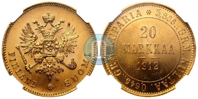 Picture 20 markkaa 1912 year S 