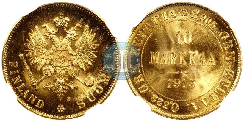 Picture 10 markkaa 1913 year S 