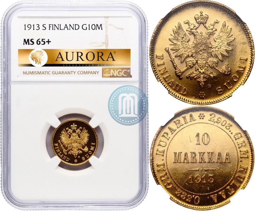Picture 10 markkaa 1913 year S 