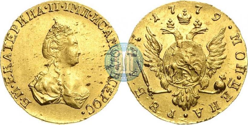 Фото 1 рубль 1779 года  