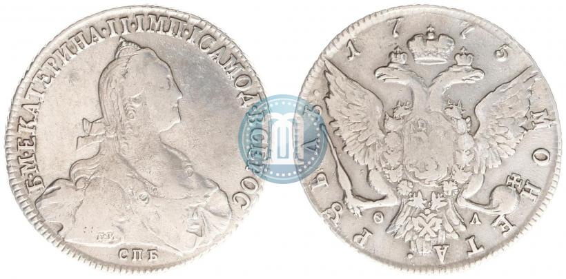 Picture 1 rouble 1775 year СПБ-ФЛ 