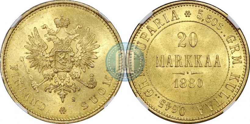 Фото 20 марок 1880 года S 