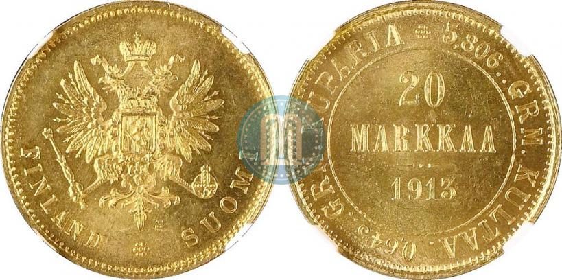 Picture 20 markkaa 1913 year S 