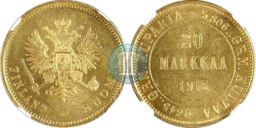 Picture 20 markkaa 1913 year S 