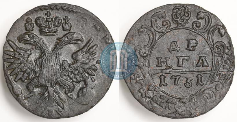 Фото Денга 1731 года  