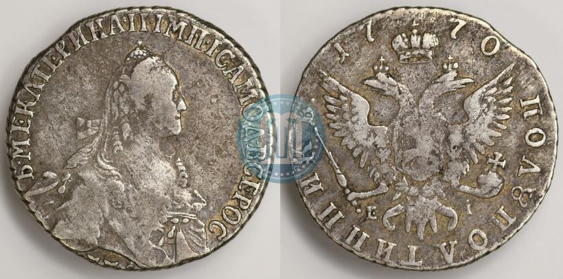 Фото Полуполтинник 1770 года ММД-EI 