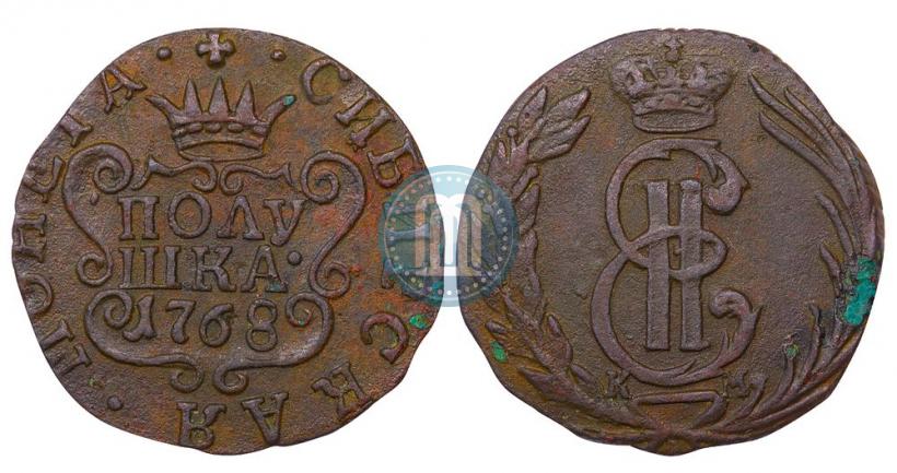 Picture Polushka 1768 year КМ 