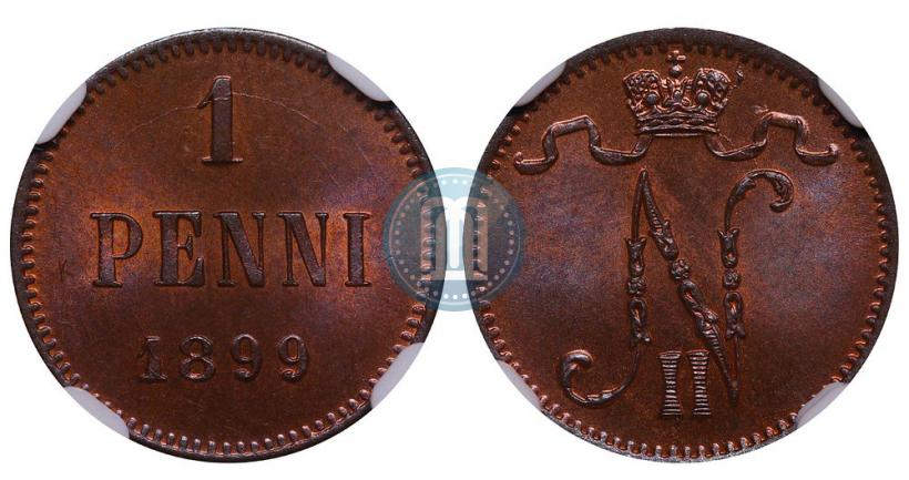 Picture 1 penni 1899 year  