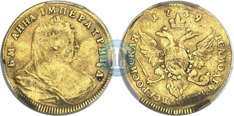 Picture 1 ducat 1739 year  