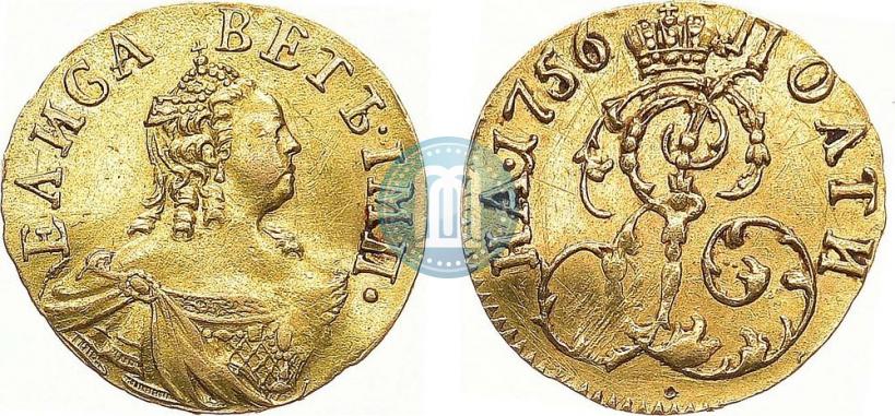 Picture Poltina 1756 year  