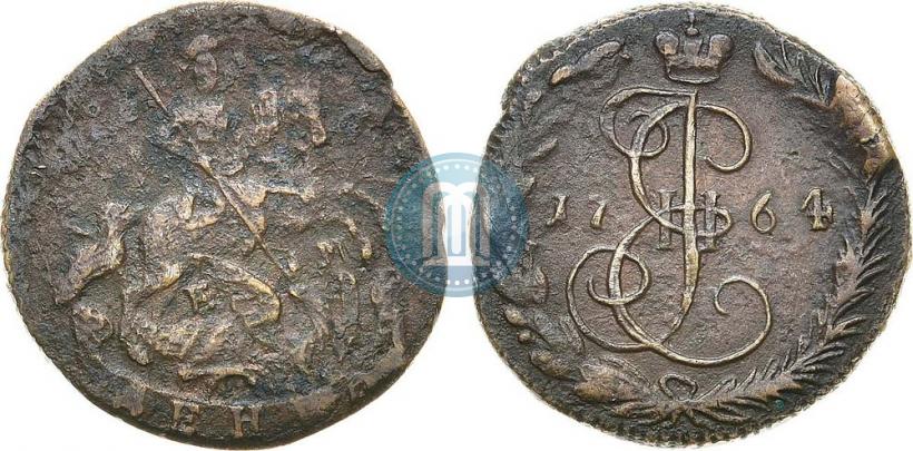 Фото Денга 1764 года ЕМ 