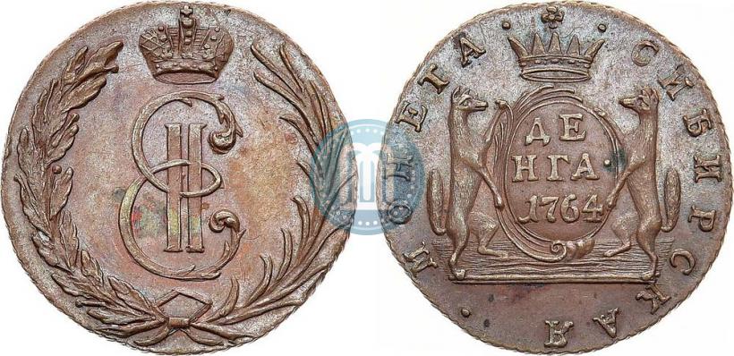 Фото Денга 1764 года  