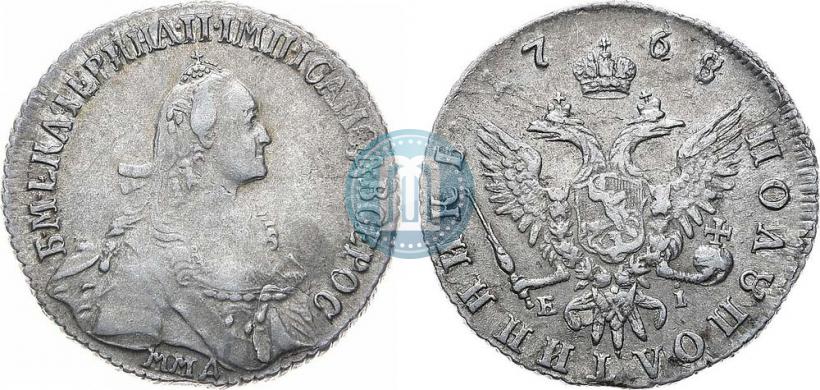 Фото Полуполтинник 1768 года ММД-EI 