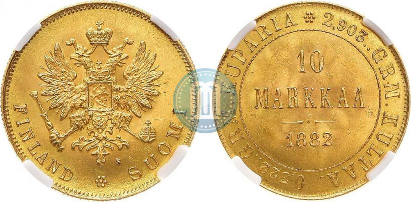 Picture 10 markkaa 1882 year S 