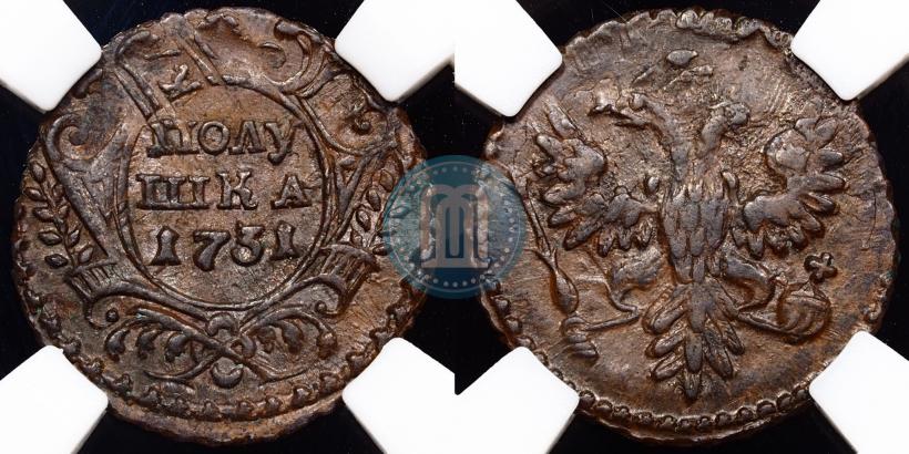 Picture Polushka 1731 year  