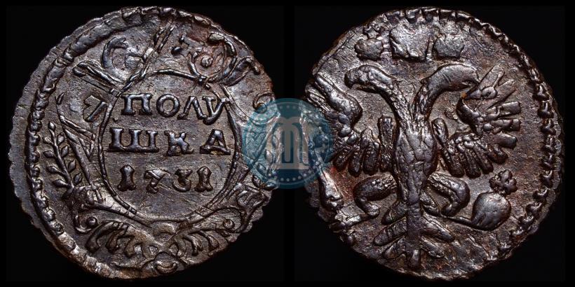 Picture Polushka 1731 year  