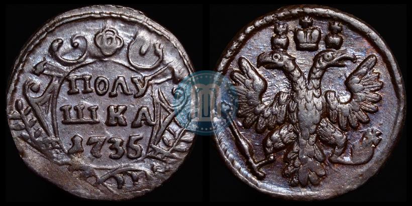 Picture Polushka 1735 year  