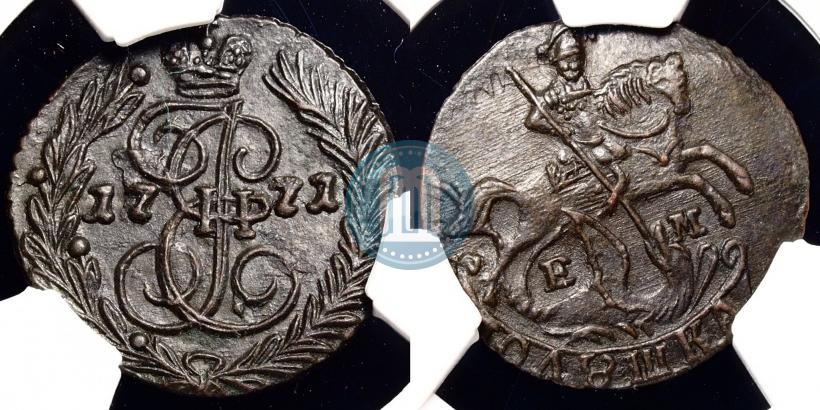 Picture Polushka 1771 year ЕМ 
