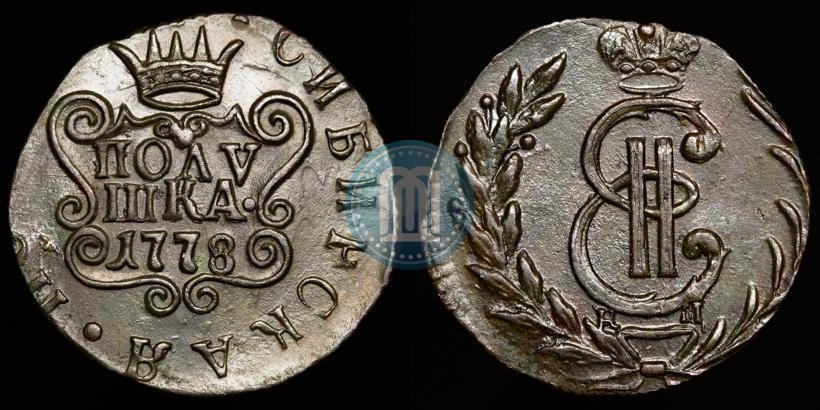 Фото Полушка 1778 года КМ 