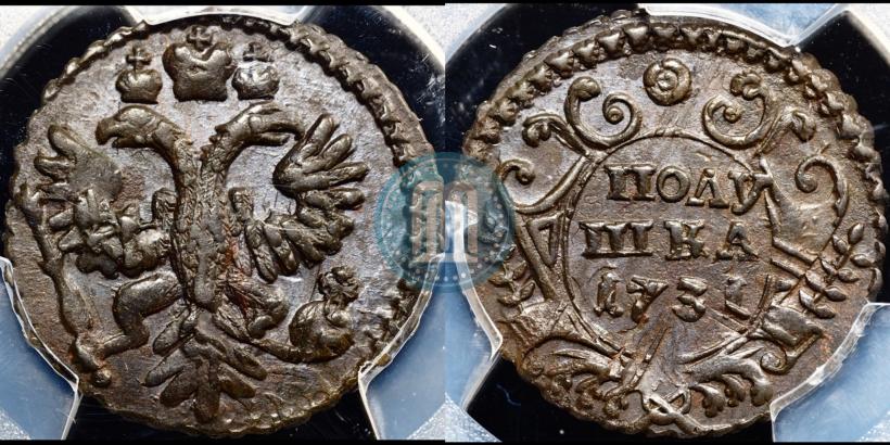 Picture Polushka 1731 year  