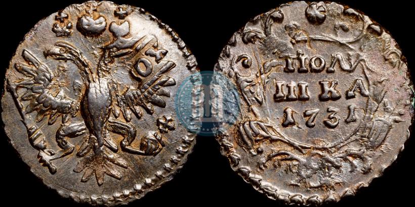 Picture Polushka 1731 year  