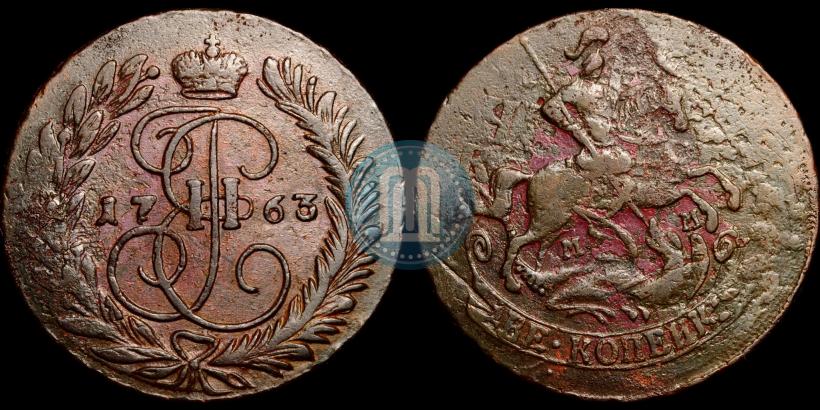 Picture 2 kopecks 1763 year ММ 