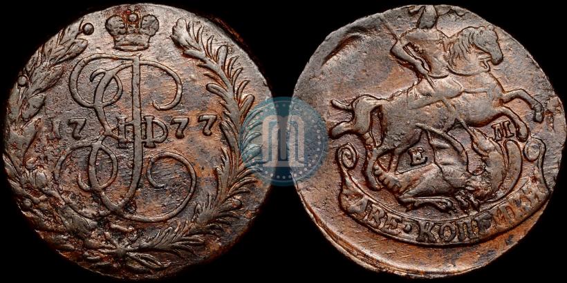 Picture 2 kopecks 1777 year ЕМ 