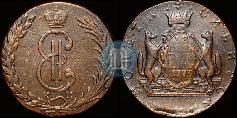 Picture 10 kopecks 1773 year КМ 