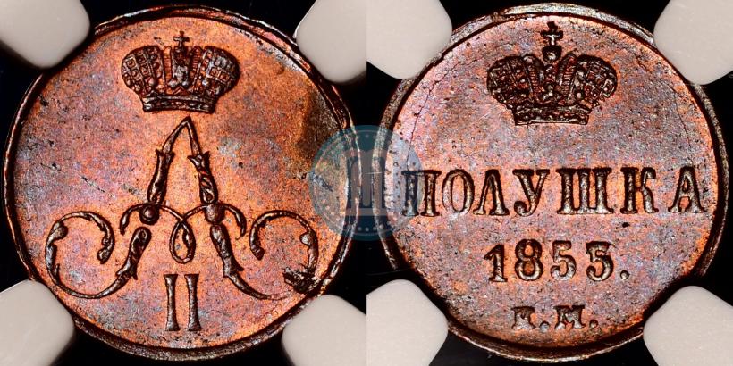Picture Polushka 1855 year ЕМ 