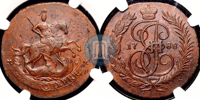 Picture 2 kopecks 1788 year ММ 