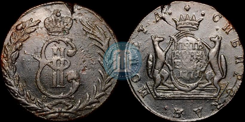 Picture 5 kopecks 1771 year КМ 
