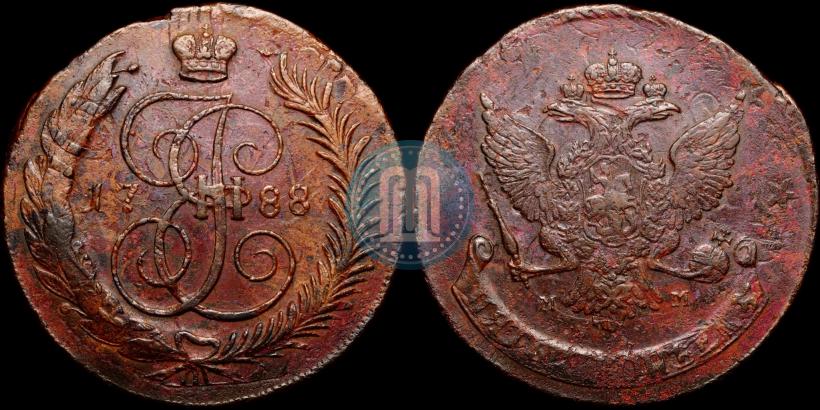 Picture 5 kopecks 1788 year ММ 