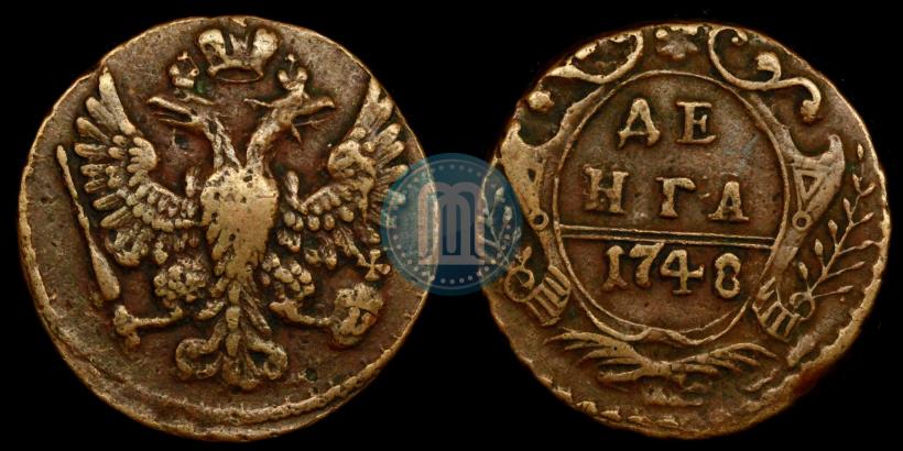 Picture Polushka 1735 year  