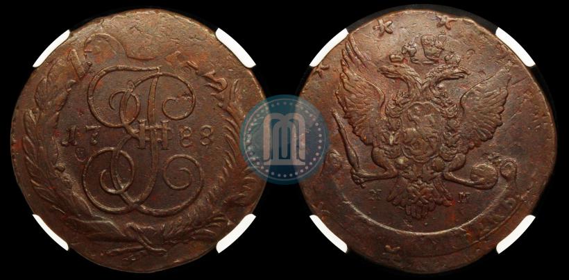 Picture 5 kopecks 1788 year ММ 