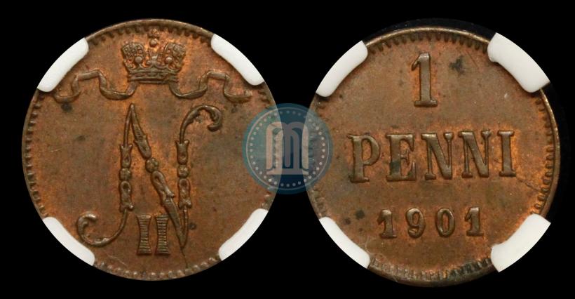 Picture 1 penni 1901 year  
