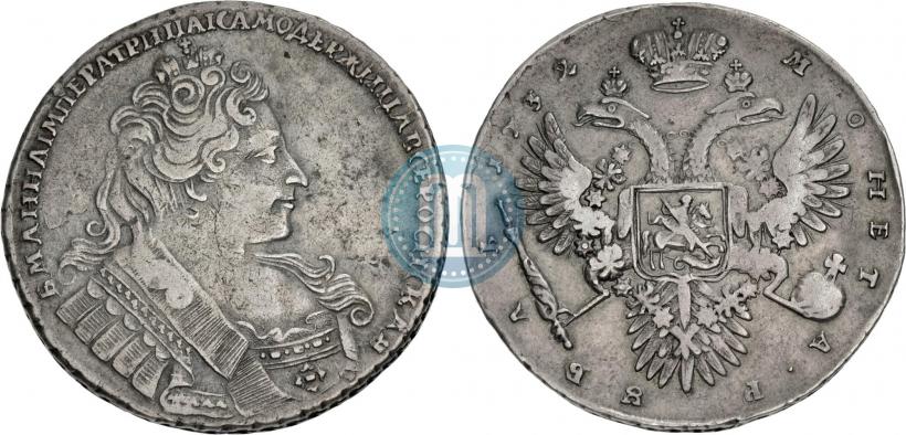 Picture 1 rouble 1732 year  