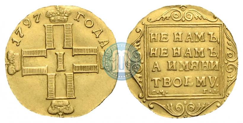 Picture 1 ducat 1797 year СМ-ГЛ 