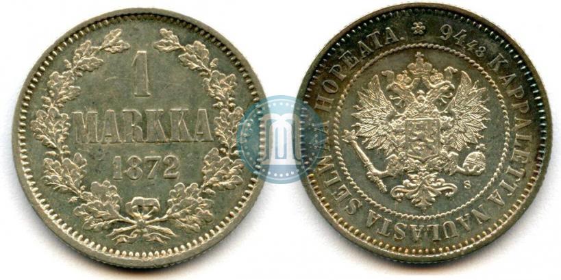 Фото 1 марка 1872 года S 