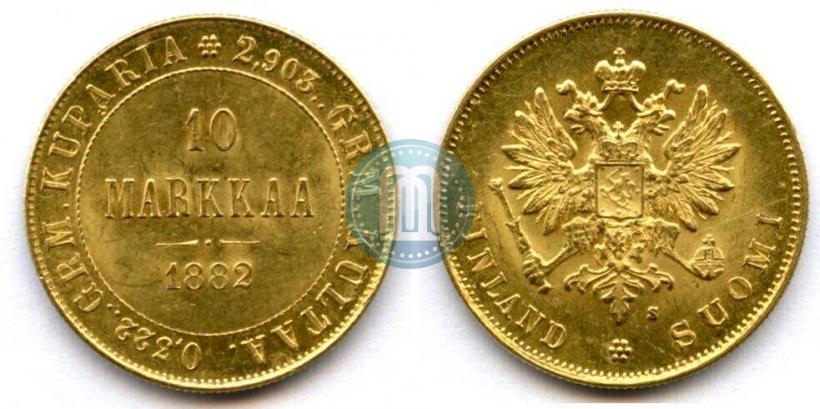 Фото 10 марок 1882 года S 