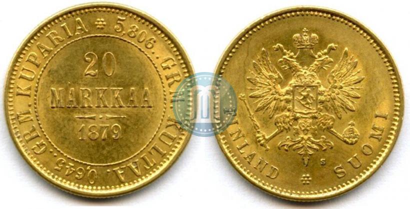 Фото 20 марок 1879 года S 
