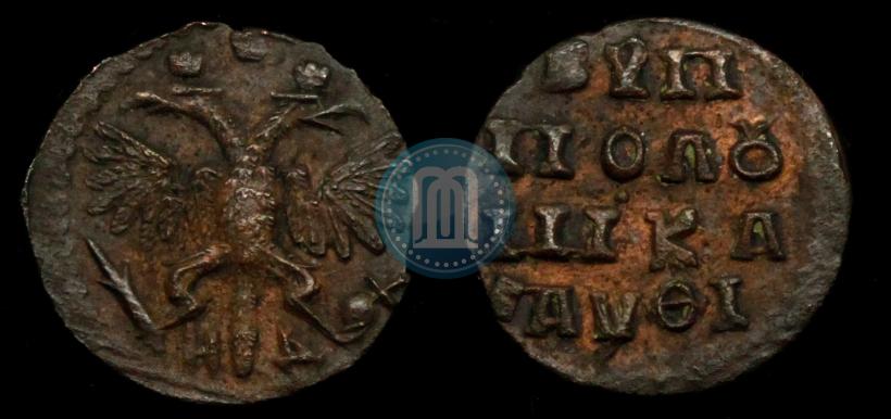 Фото Полушка 1719 года НД 