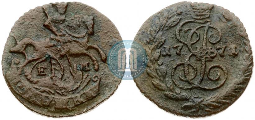 Фото Полушка 1771 года ЕМ 