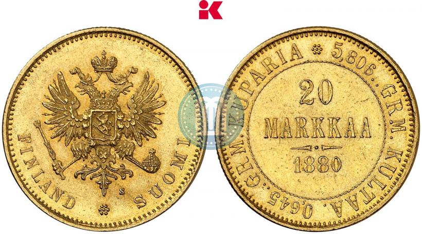 Фото 20 марок 1880 года S 