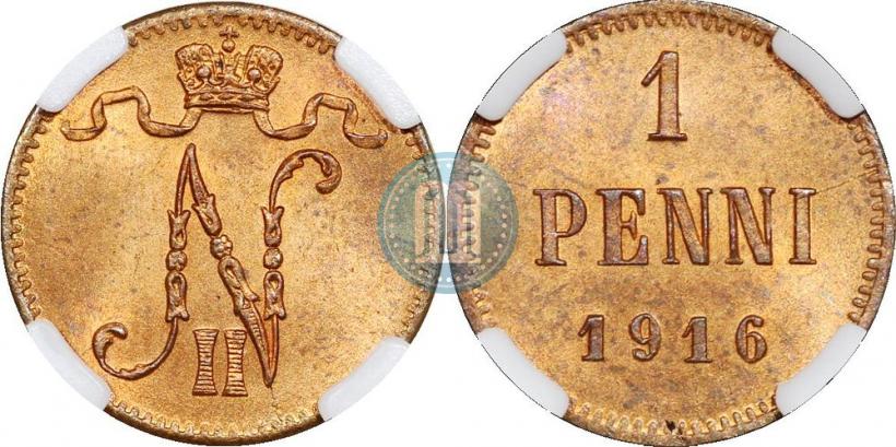 Picture 1 penni 1916 year  