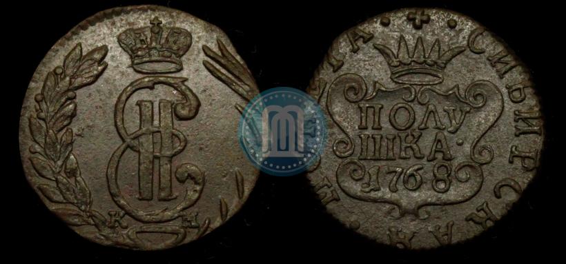Picture Polushka 1768 year КМ 