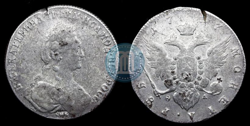 Picture 1 rouble 1777 year СПБ-ФЛ 