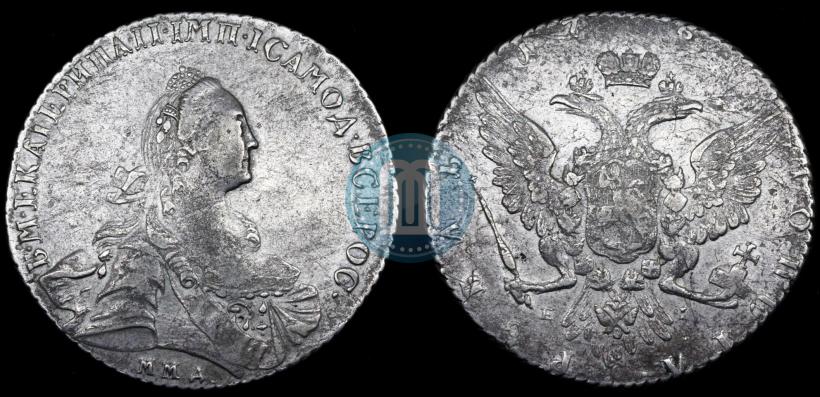 Picture 1 rouble 1768 year ММД-EI 